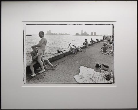 Michael Ackerman "The West Side Highway Piers" 1995 Silver Gelatin Photograph image 2
