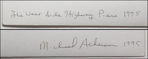 Michael Ackerman "The West Side Highway Piers" 1995 Silver Gelatin Photograph image 4