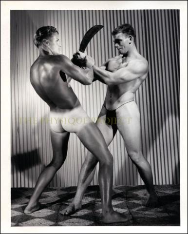 Bruce Of Los Angeles Beefcake Physique Battle Studio Photograph