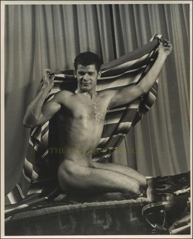Quaintance Bill Bredlau Nude Male Reference B&W Studio Physique Photo