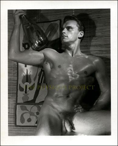 Nude Acrobat Tabby Anderson B&W Studio Photograph-Ralph Kelly