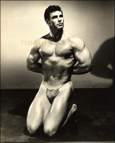 Keith Stephan Posing Strap Spartan Of Hollywood Male Physique Photograph