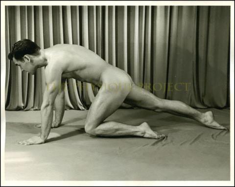 Western Photography Guild Kenny Owens Academic Male Nude B&W Photograph
